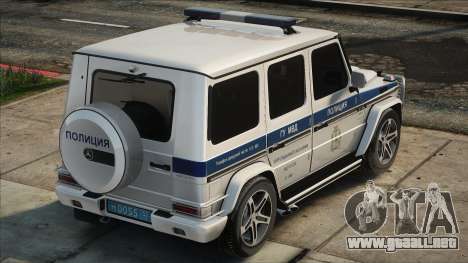 Mercedes-Benz G55 MIA Policía para GTA San Andreas