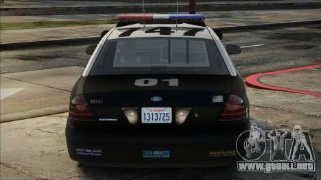 LAPD 2011 Ford Crown Victoria para GTA San Andreas