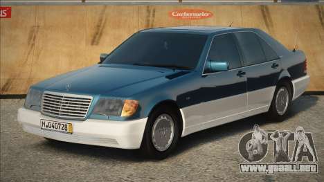 Mercedes-Benz W140 600SE Dorest para GTA San Andreas