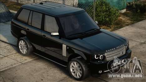 Land Rover Range Rover Black Edition para GTA San Andreas