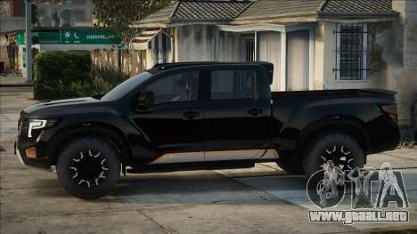 Nissan Titan 2017 Black para GTA San Andreas