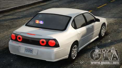 LAPD 2004 Chevy Impala unmarked para GTA San Andreas