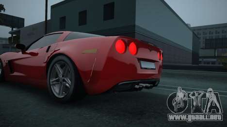 Chevrolet Corvette C6 (YuceL) para GTA San Andreas