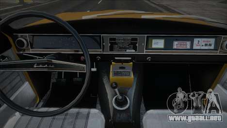 Volga Gaz 24-01 Taxi Versión 1.0 para GTA San Andreas