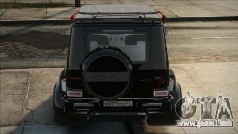 Mercedes-Benz G63 Blek AMG para GTA San Andreas