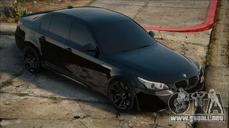 BMW M5 e60 Bllack para GTA San Andreas