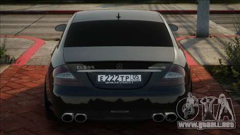 Mercedes CLS55 AMG Blek para GTA San Andreas