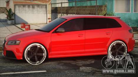 Audi RS3 Red para GTA San Andreas