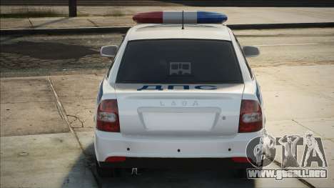 LADA Priora - Policía de Tráfico en Arzamas para GTA San Andreas