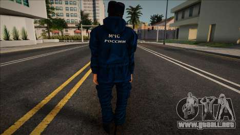 Nuevo empleado del Ministerio de Situaciones de  para GTA San Andreas