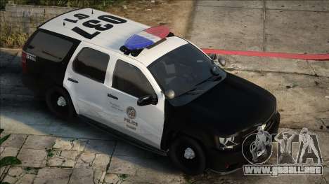 LAPD 2010 Chevy Tahoe para GTA San Andreas