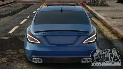 Mercedes-Benz CLS63 Blue para GTA San Andreas