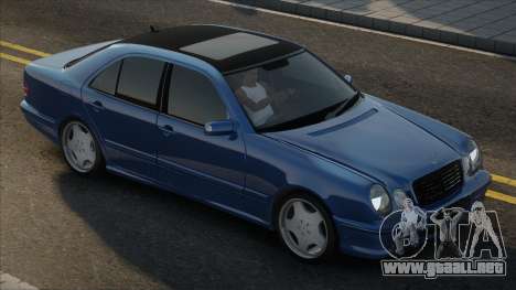 Mercedes-Benz e55 w210 Blue para GTA San Andreas