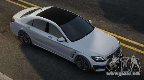 Mercedes-Benz S63 AMG White para GTA San Andreas