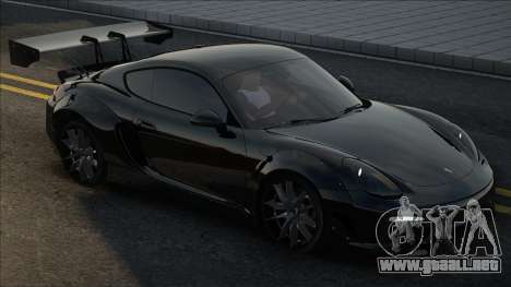 Porsche Cayman GTS 2015 Black para GTA San Andreas