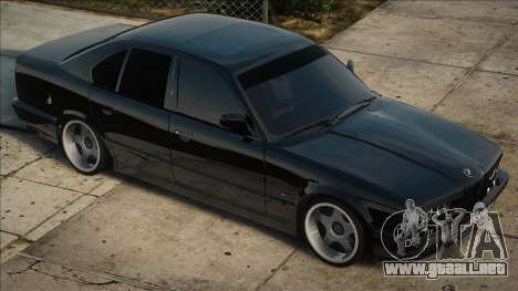 BMW E34 535i Black para GTA San Andreas