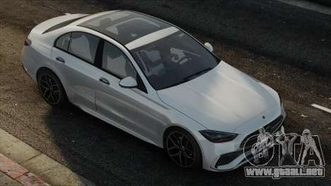 Mercedes-Benz C-class W206 White para GTA San Andreas