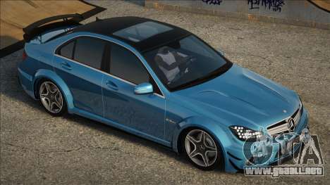 Mercedes-Benz C63 AMG Riot para GTA San Andreas