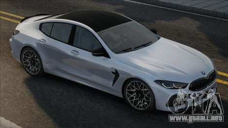 BMW M8 Gran Coupé Blanco para GTA San Andreas