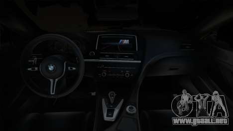 Bmw M6 Blek para GTA San Andreas