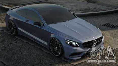 Mercedes-Benz s63 Coupe Silver para GTA San Andreas