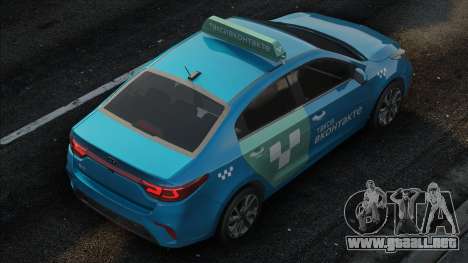 Kia Rio (VKontakte Taxi) para GTA San Andreas