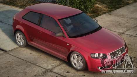 Audi A3 Red para GTA San Andreas