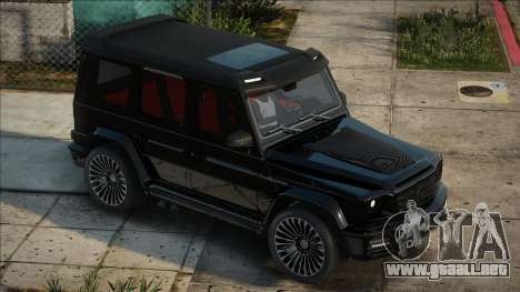 Mercedes-Benz G65 Gronos Mansory Blek para GTA San Andreas