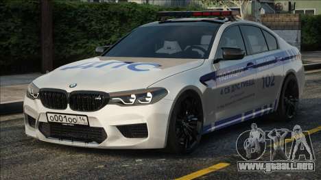 BMW M5 F90 - Policía Policía de Tráfico para GTA San Andreas