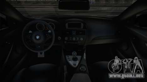 BMW M6 [Black] para GTA San Andreas