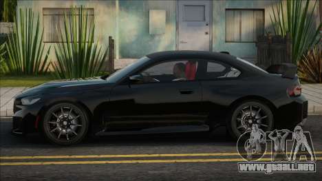 BMW M2 G87 Blek para GTA San Andreas