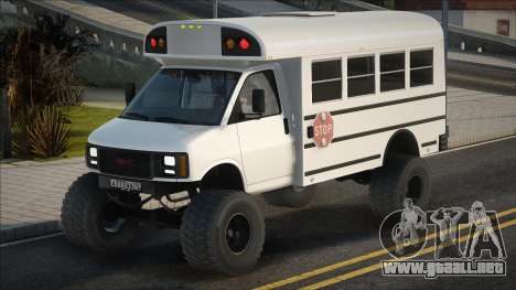 GMC BUS para GTA San Andreas