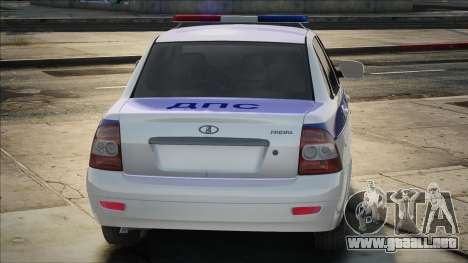 Lada Priora DPS (NO AVS) para GTA San Andreas