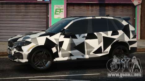 BMW X5M Vinyl para GTA San Andreas