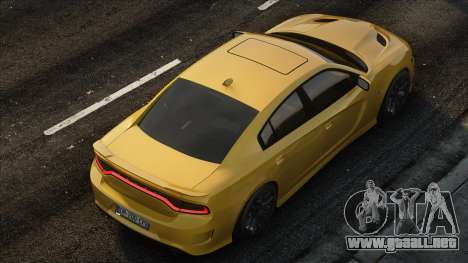 Dodge Charger SRT Hellcat 15 Yellow para GTA San Andreas