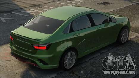 Lada Vesta Sport Green para GTA San Andreas