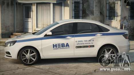 Lada Vesta en gráficos a color SB Neva para GTA San Andreas