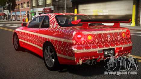 Nissan Skyline R34 Heroshi S1 para GTA 4