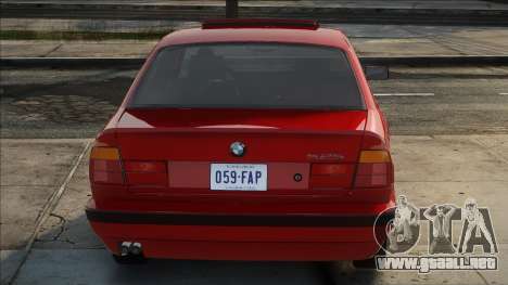 BMW E34 Red para GTA San Andreas