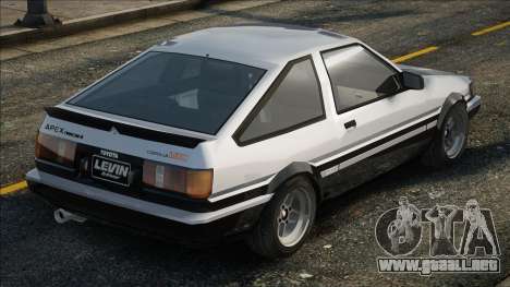 Toyota Corolla Levin GT-APEX (AE86) para GTA San Andreas