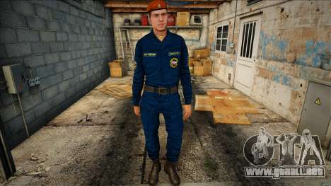 Piel de un empleado del Ministerio de Situacione para GTA San Andreas