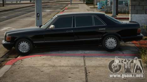 Mercedes-Benz W126 - Black para GTA San Andreas