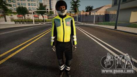 Inspector del batallón motorizado de la policía  para GTA San Andreas