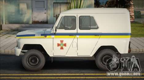 UAZ-3151 Guardia Nacional de Ucrania para GTA San Andreas