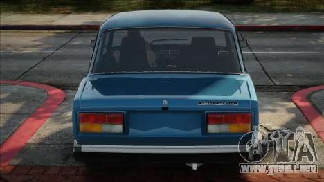 VAZ 2107 Culata Azul para GTA San Andreas