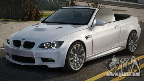 BMW M3 e93 cabrio para GTA San Andreas