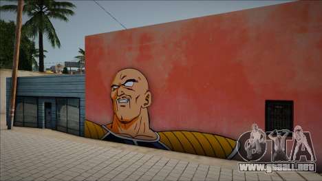 Mural of Nappa para GTA San Andreas