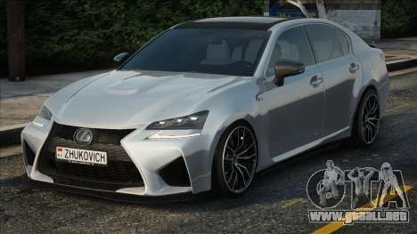 Lexus GS-F v1 para GTA San Andreas