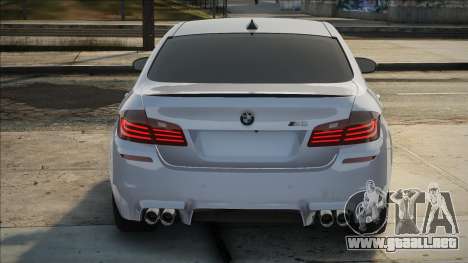 BMW M5 F10 Whit para GTA San Andreas