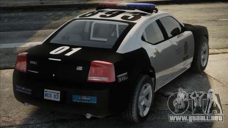 LAPD 2009 Dodge Charger para GTA San Andreas